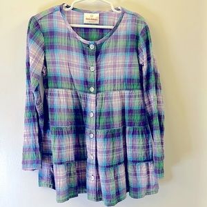 Hanna Andersson long-sleeved cotton blouse